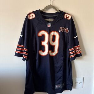 NFL Navy Blue Jersey with Orange Accents